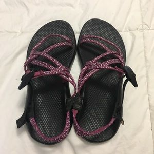 Purple Double Strap Chacos